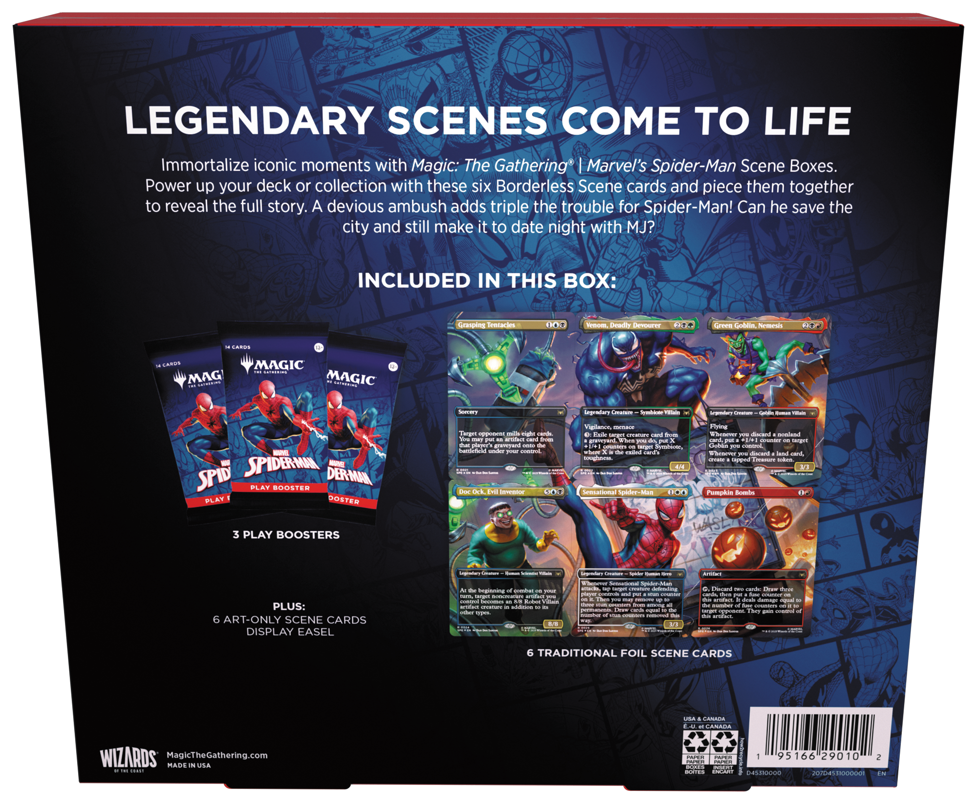 Magic: The Gathering: Marvel's Spider-Man Scene Box