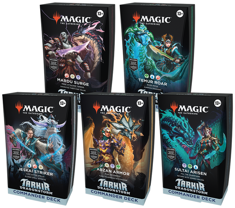 Magic: The Gathering: Tarkir: Dragonstorm - Commander Deck [Choose One]