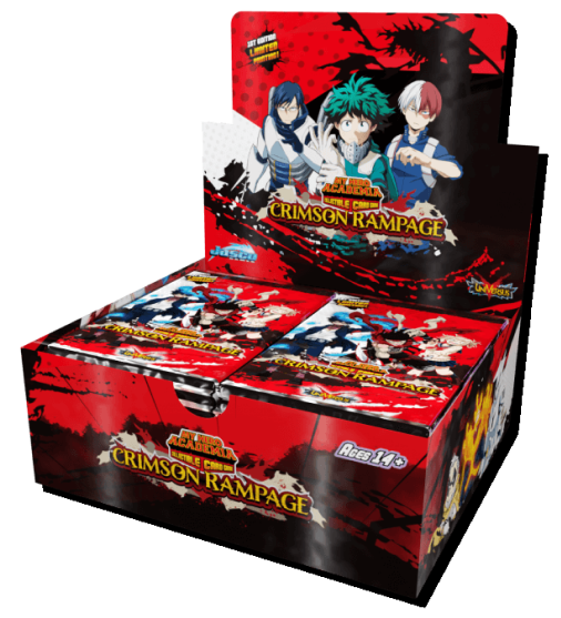 My Hero Academia CCG Series 2: Crimson Rampage Booster Box