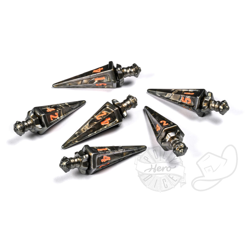 PolyHero: Warrior 8 Dice Set and Accessories [Choose One]