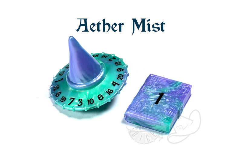 PolyHero: Wizard 8 Dice Set and Accessories [Choose One]