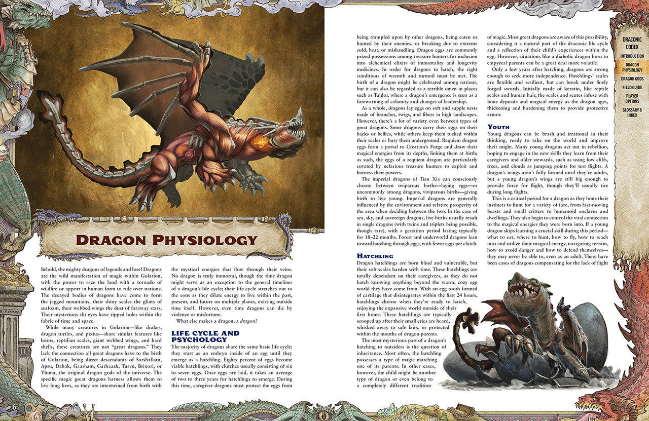 Pathfinder RPG: Lost Omens: Draconic Codex [Choose Cover]