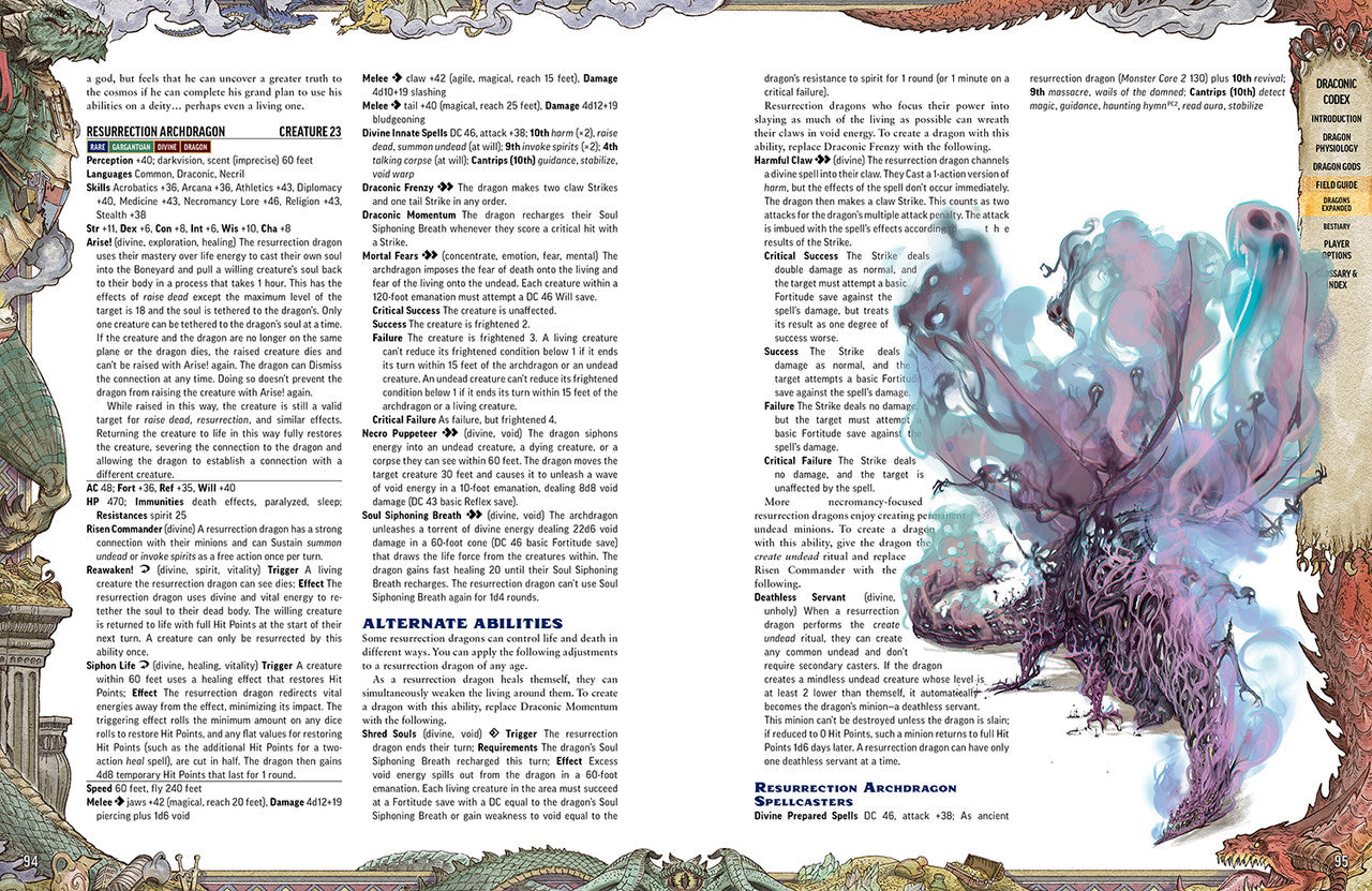 Pathfinder RPG: Lost Omens: Draconic Codex [Choose Cover]