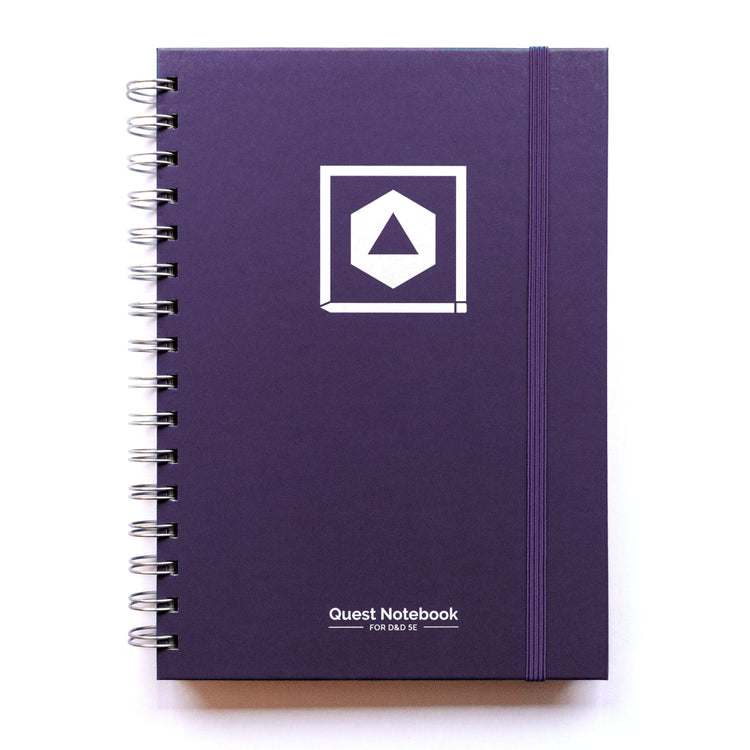 Quest Notebook for Players (D&D 5E) [Choose A Color]