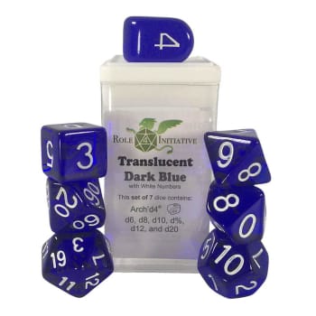 Role 4 Inititive: Translucent - Set of 7 w/ all numbers [Choose One]