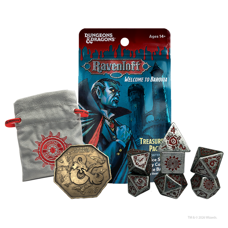 Sirius Dice - Dungeons & Dragons Castle Ravenloft Treasure Packs