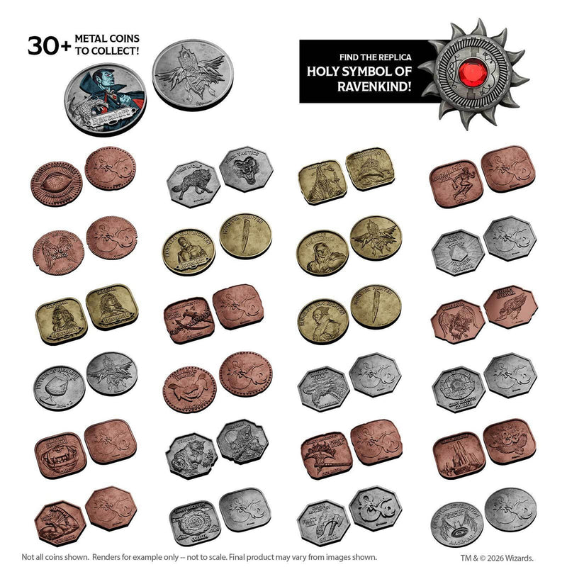 Sirius Dice - Dungeons & Dragons Castle Ravenloft Treasure Packs