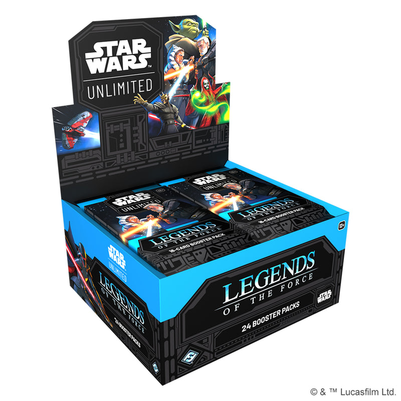 Star Wars: Unlimited - Legends of the Force: Booster Display Box