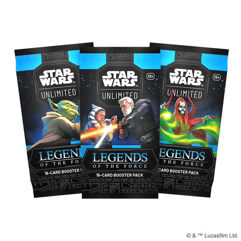 Star Wars: Unlimited - Legends of the Force: Booster Display Box