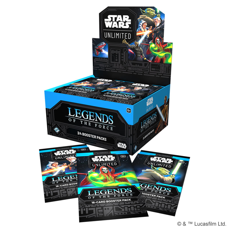 Star Wars: Unlimited - Legends of the Force: Booster Display Box