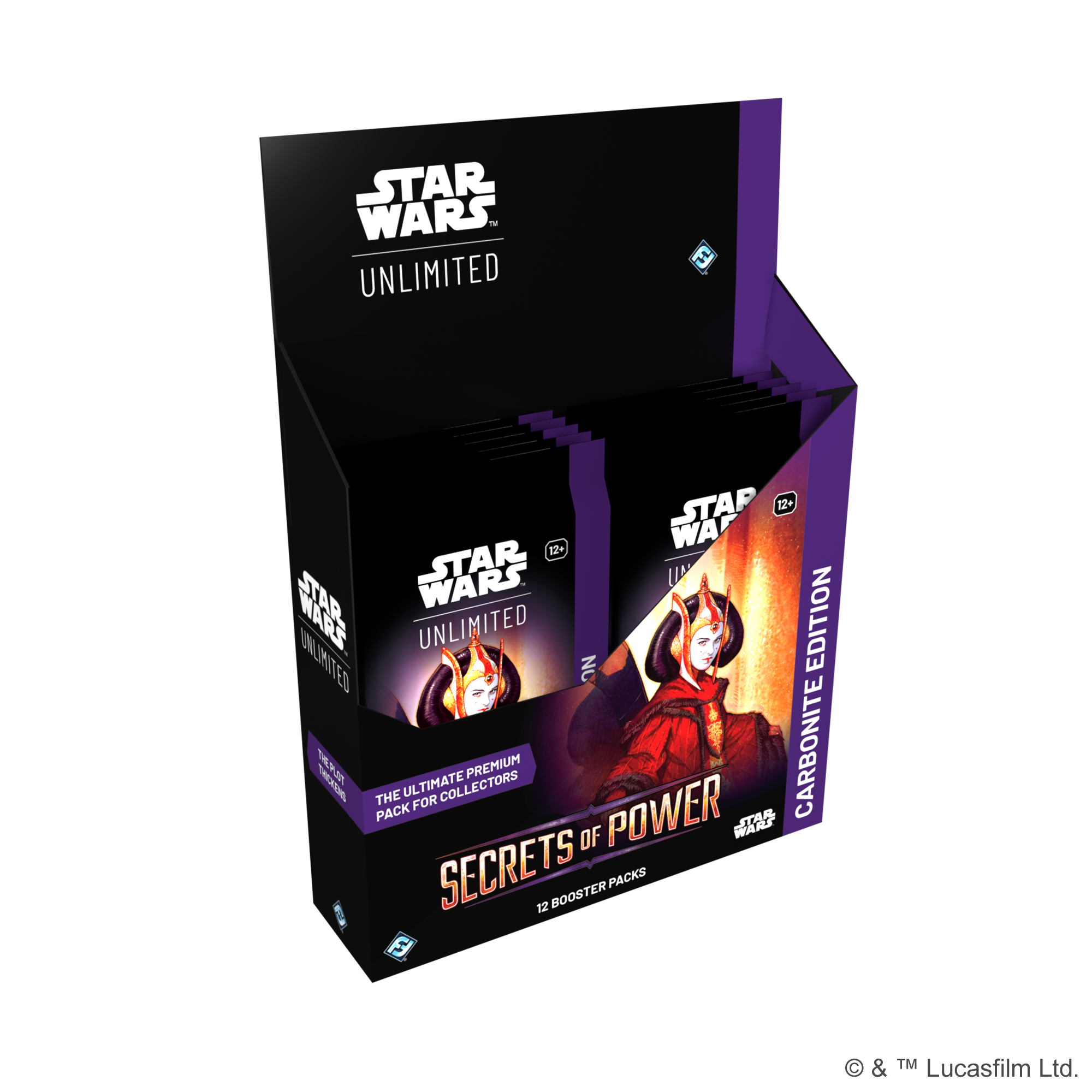 Star Wars: Unlimited: Secrets of Power: Carbonite Booster Display Box