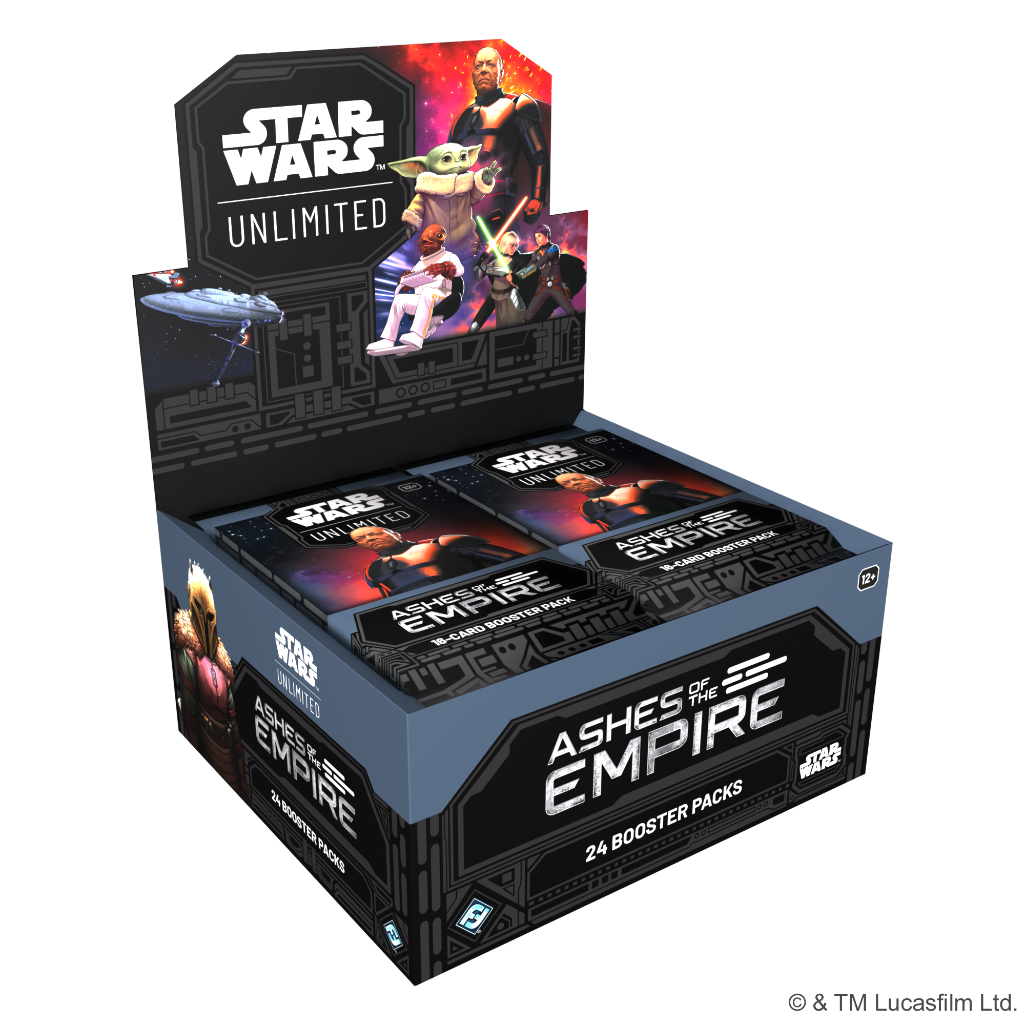 Star Wars: Unlimited - Ashes of the Empire Booster Display Box