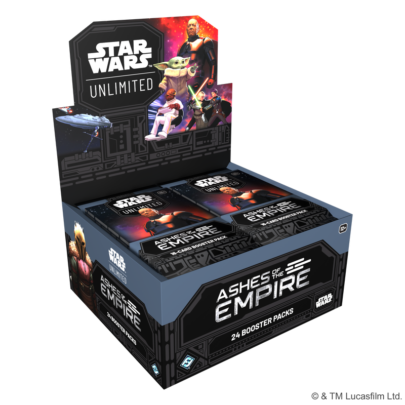 Star Wars: Unlimited - Ashes of the Empire Booster Display Box