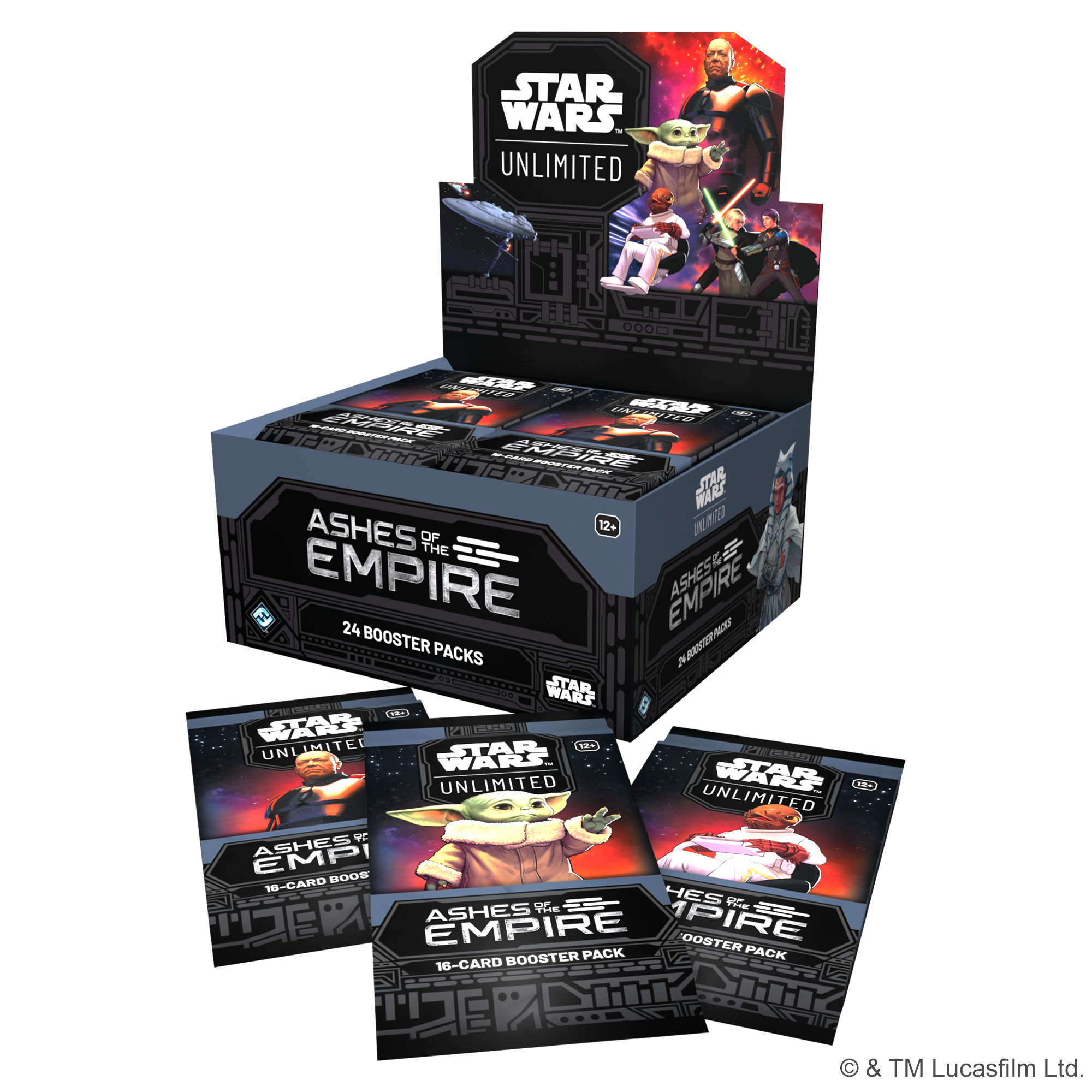 Star Wars: Unlimited - Ashes of the Empire Booster Display Box