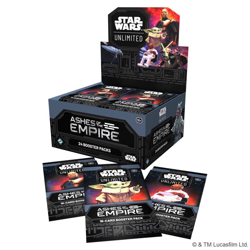 Star Wars: Unlimited - Ashes of the Empire Booster Display Box