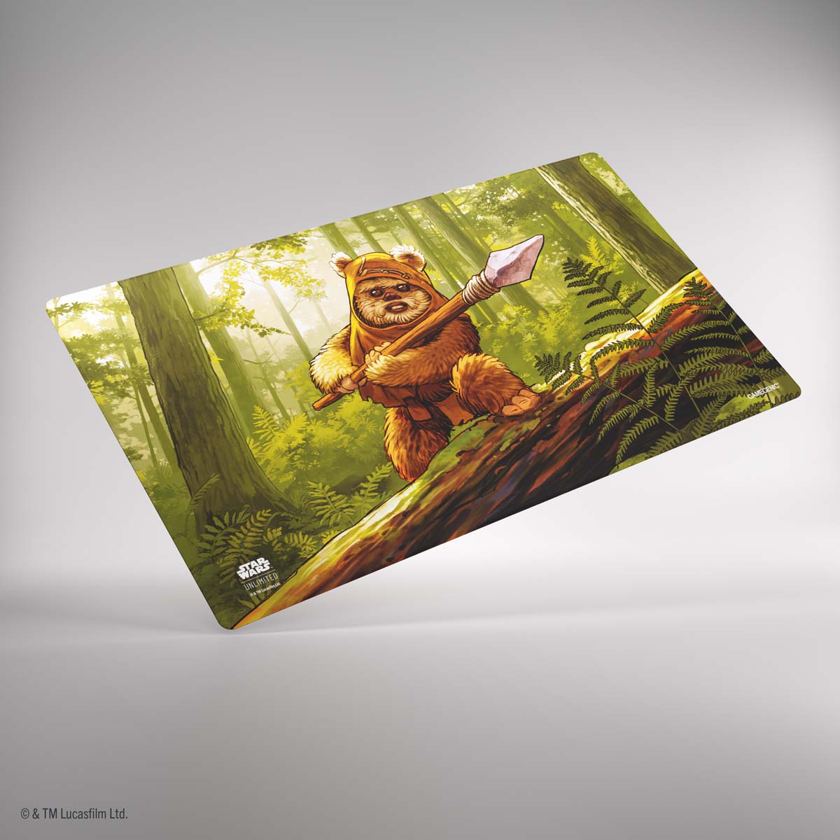 Star Wars: Unlimited: Homeworlds - Double Sided Game Mat - Wicket & Ewok Archers