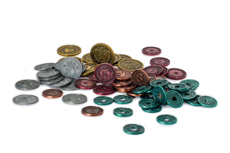 80 Metal Coins (Expeditions & Scythe)