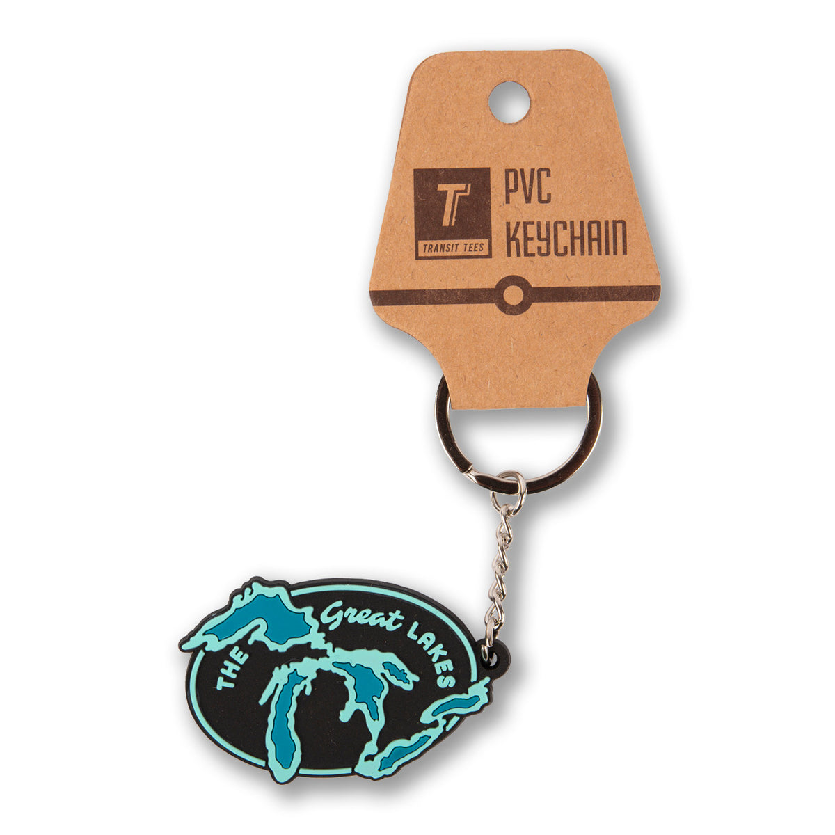 The Great Lakes PVC Keychain