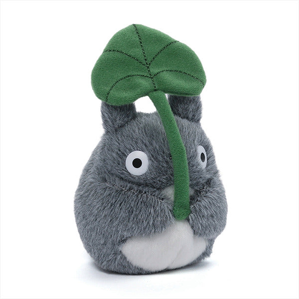 Totoro With Leaf Beanbag 5" Studio Ghibli Plush