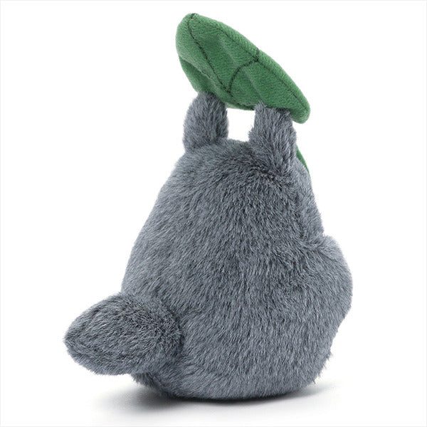 Totoro With Leaf Beanbag 5" Studio Ghibli Plush