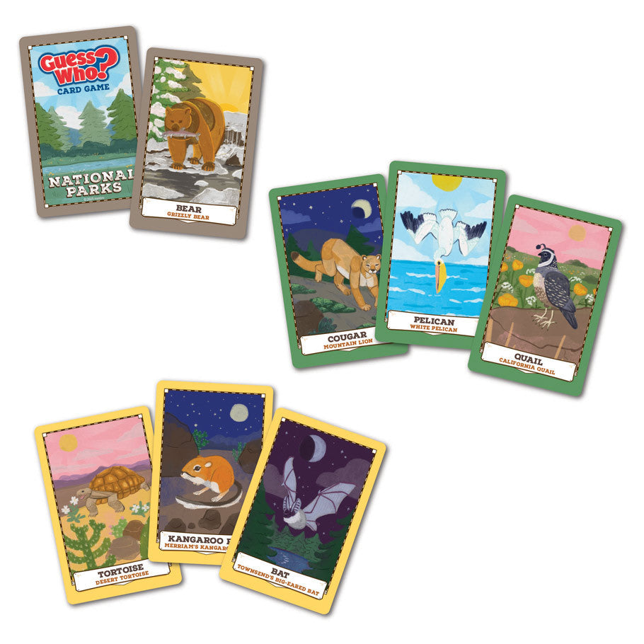 Guess Who? Card Game: National Parks