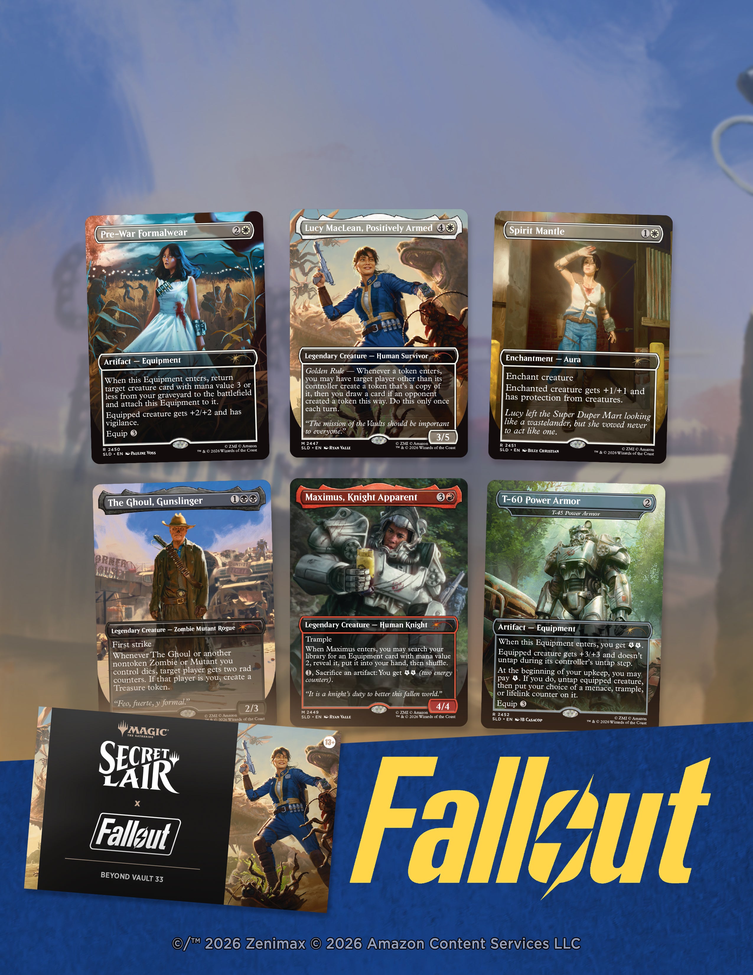 Magic: The Gathering | Secret Lair x Fallout®: Beyond Vault 33 (non-foil)
