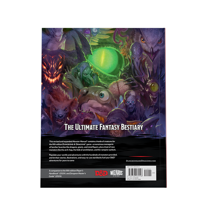 Dungeons & Dragons: Monster Manual 2024 [Choose One]