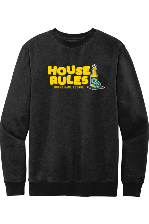 House Rules Lounge - District Fleece Crewneck Sweatshirt