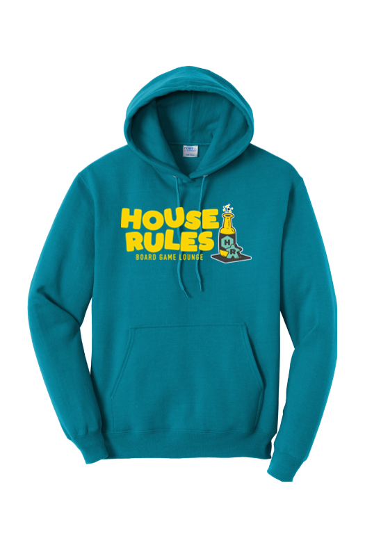 House Rules Lounge - Core Fleece Pullover Hooded Sweatshirt