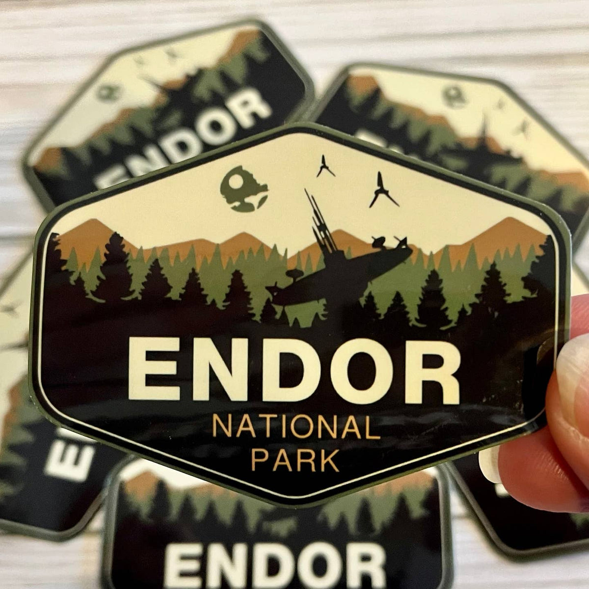 Star Wars Inspired National Park Vinyl Sticker