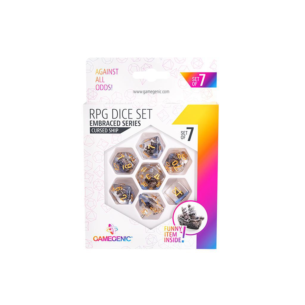 Gamegenic: RPG 7-PieceDice Set - Embraced Series [Choose A Color]