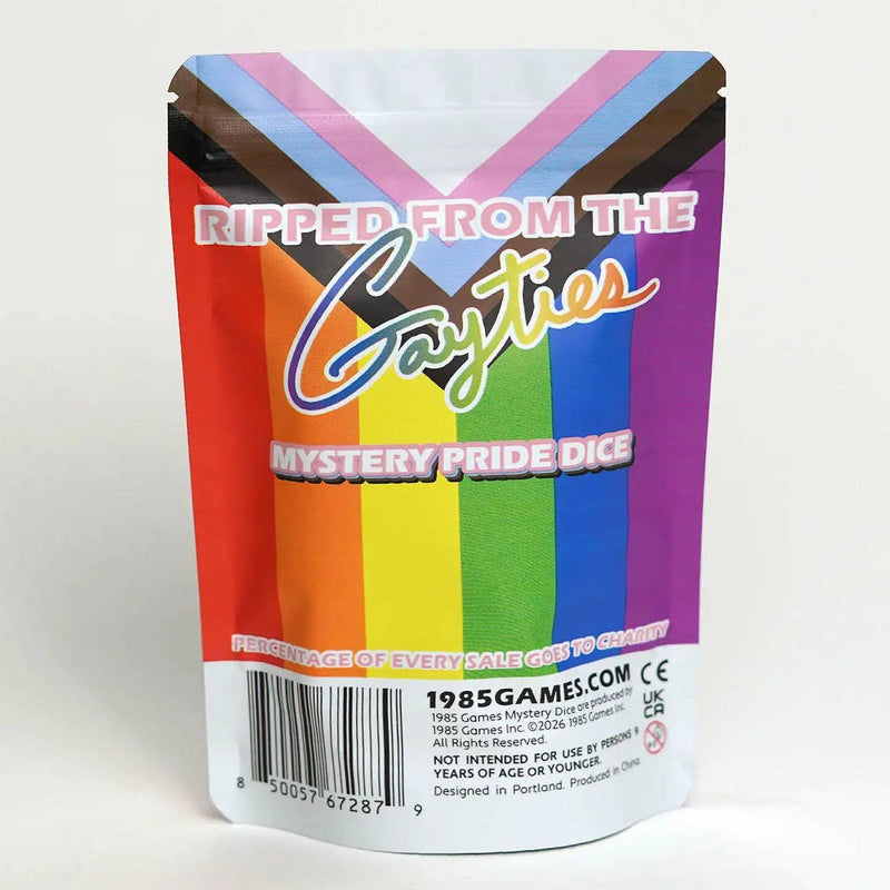 Dice: Pride Mystery Dice Bag (Contains Dice, a sticker & a Pin)