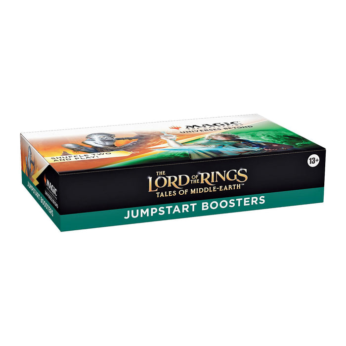 Magic: The Gathering The Lord of the Rings: Tales of Middle-earth Jumpstart Booster Box (18 Packs) - 2-Player Card Game