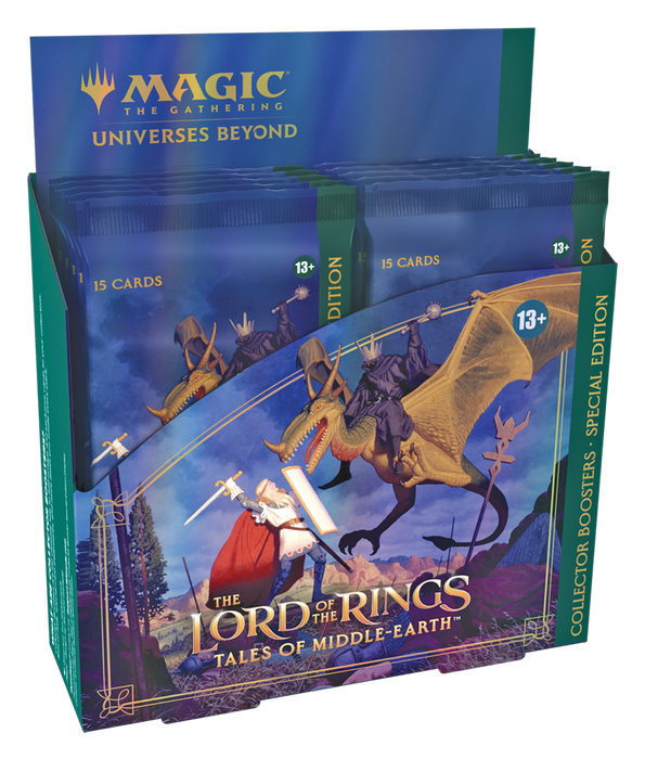 Magic: The Gathering LOTR Tales of Middle-earth Special Edition Collector Booster Box (12 Packs)