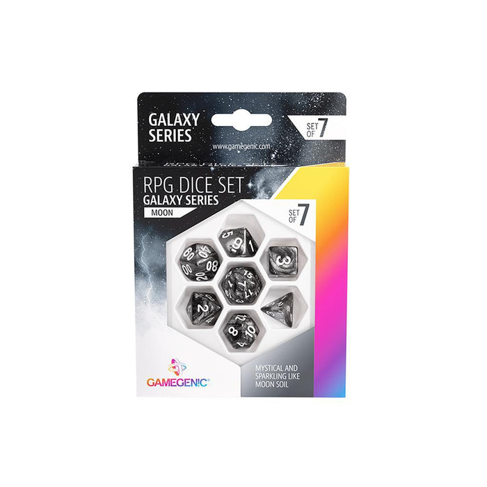 Gamegenic: RPG 7-Piece Dice Set - Galaxy Series [Choose A Color]