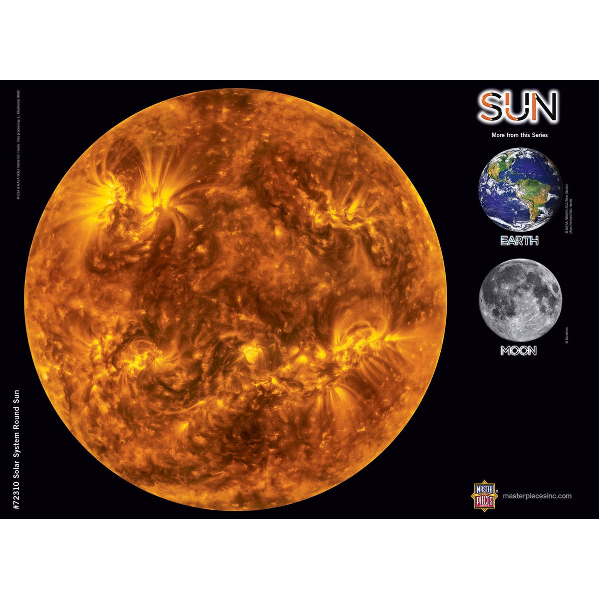 Puzzle: The Sun - 1000 Piece Round Puzzle