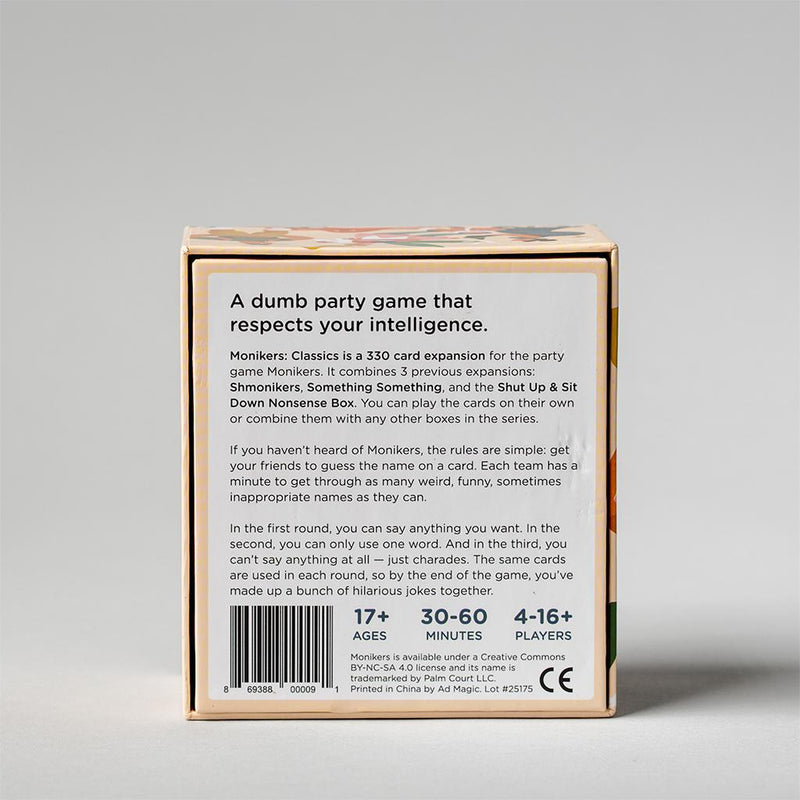 Monikers: Serious Nonsense