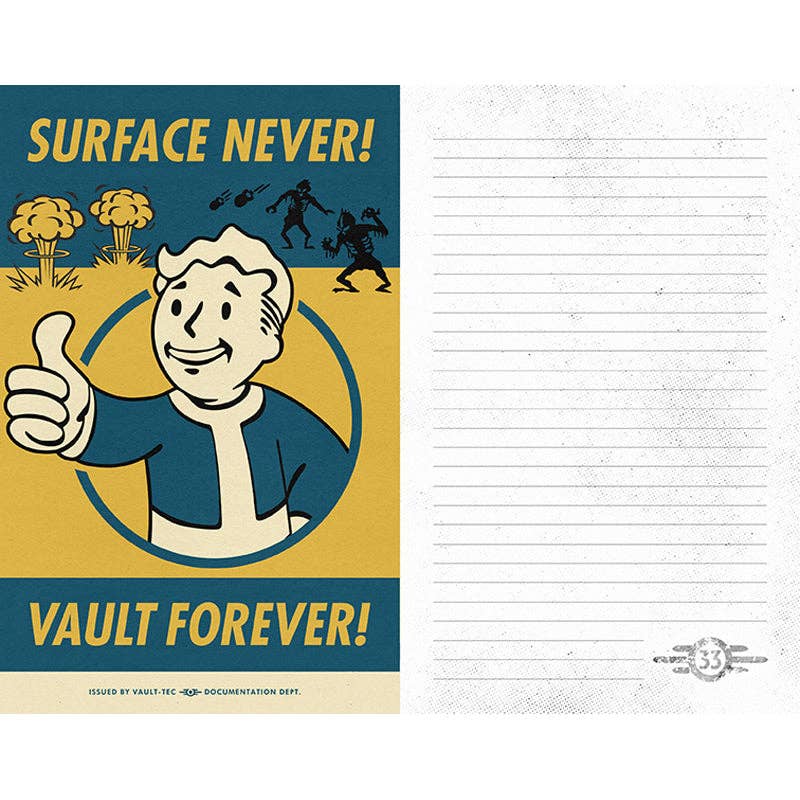 Fallout: The Official Hardcover Journal of Vault 33
