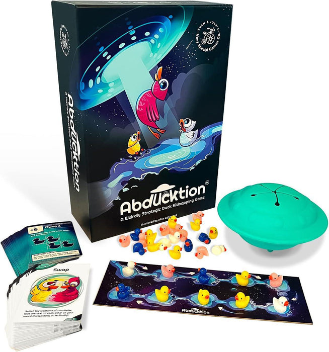 Abducktion: Base Game + IntergalacDuck Expansion Pack