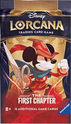Disney Lorcana TCG: The First Chapter Booster Pack (12 Cards)