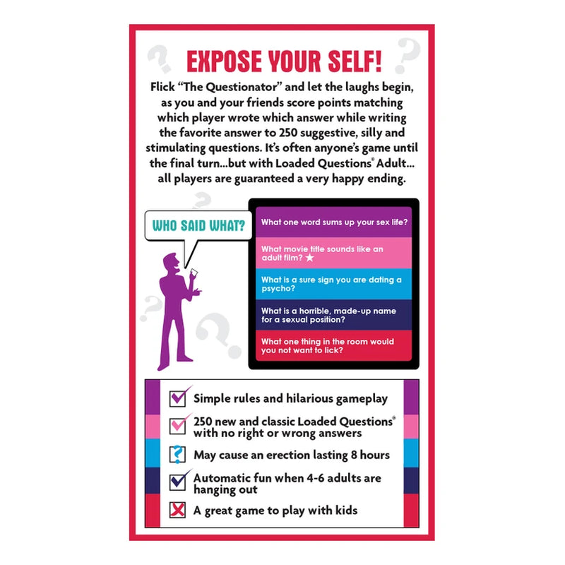 Loaded Questions - Adult