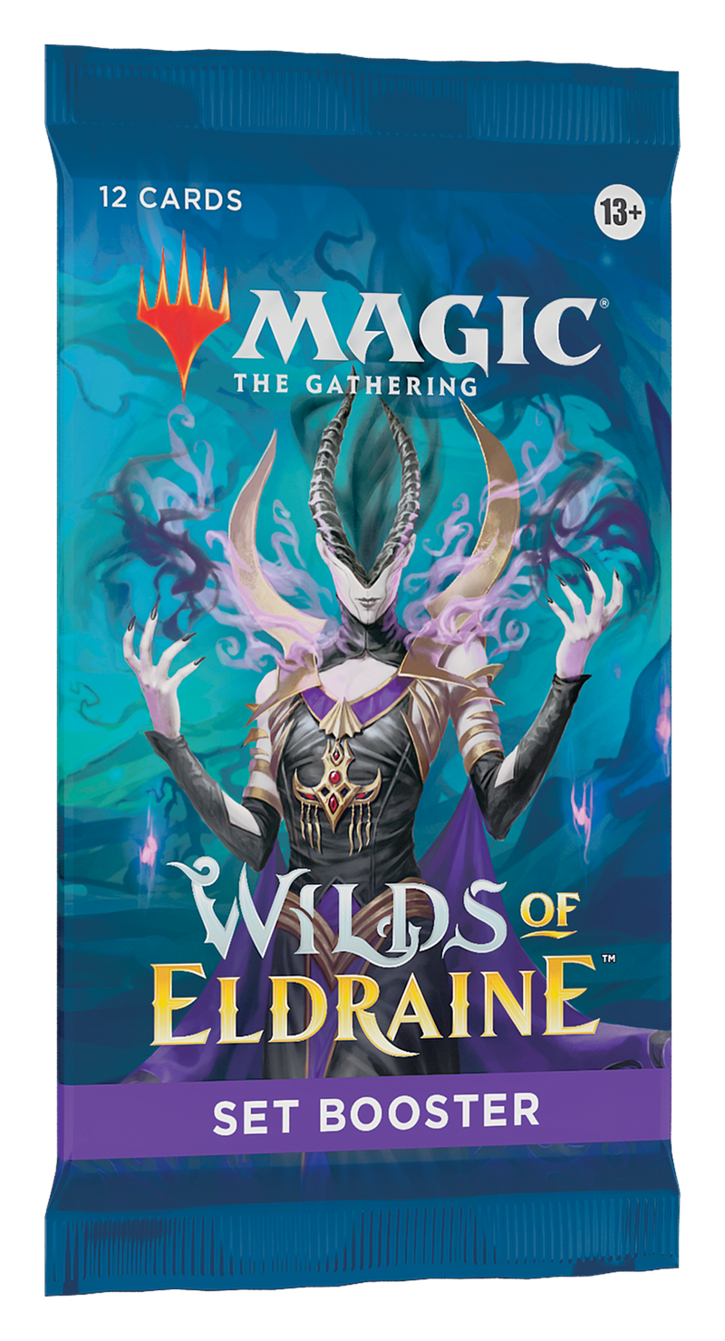 Magic: The Gathering Wilds of Eldraine Set Booster (12 Magic Cards)