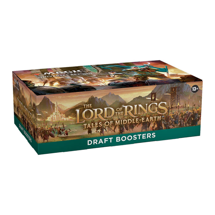 Magic: The Gathering The Lord of the Rings: Tales of Middle-earth Draft Booster Box - 36 Packs + 1 Box Topper Card