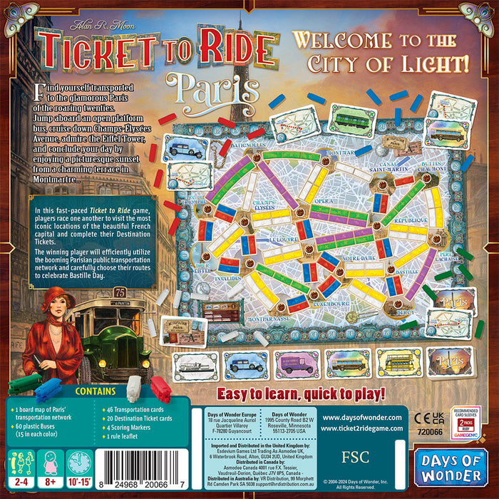 Ticket to Ride: Paris