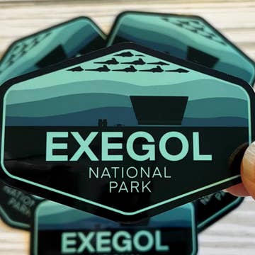 Star Wars Inspired National Park Vinyl Sticker