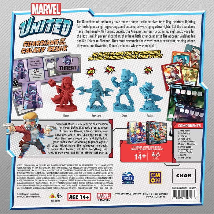 Marvel United: Guardians of the Galaxy Remix Expansion