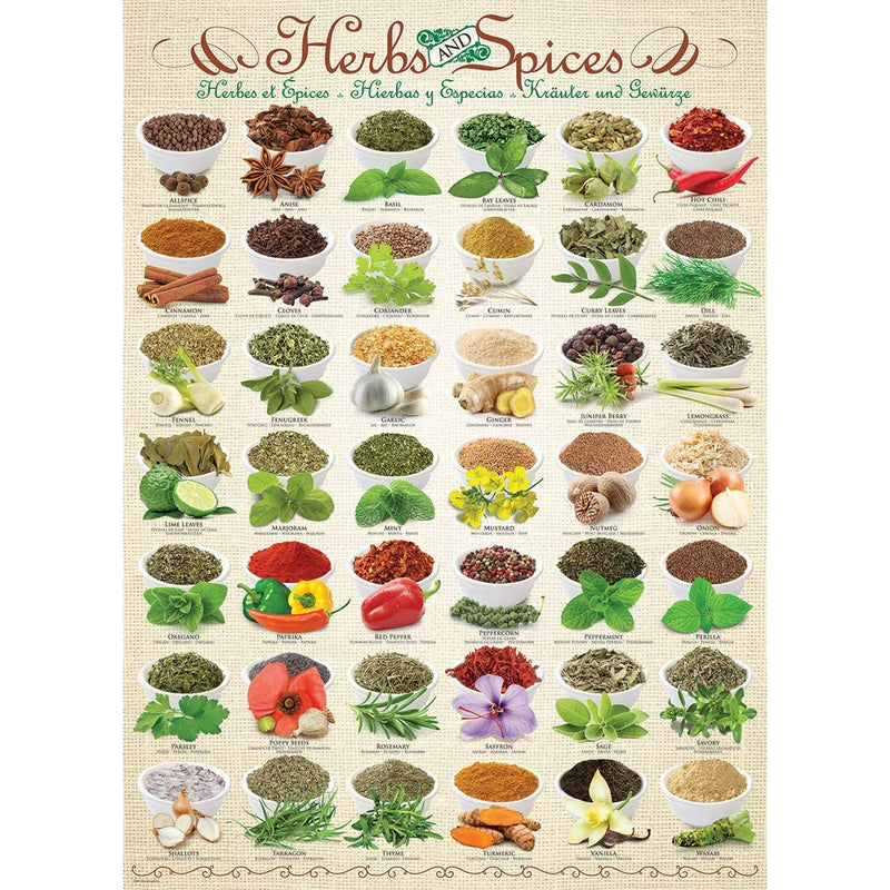 Puzzle: Herbs and Spices 1000pc
