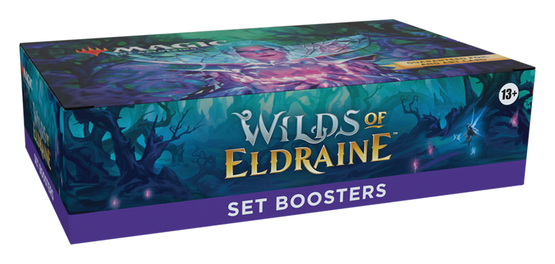 Magic: The Gathering Wilds of Eldraine Set Booster Box - 30 Packs (360 Magic Cards)