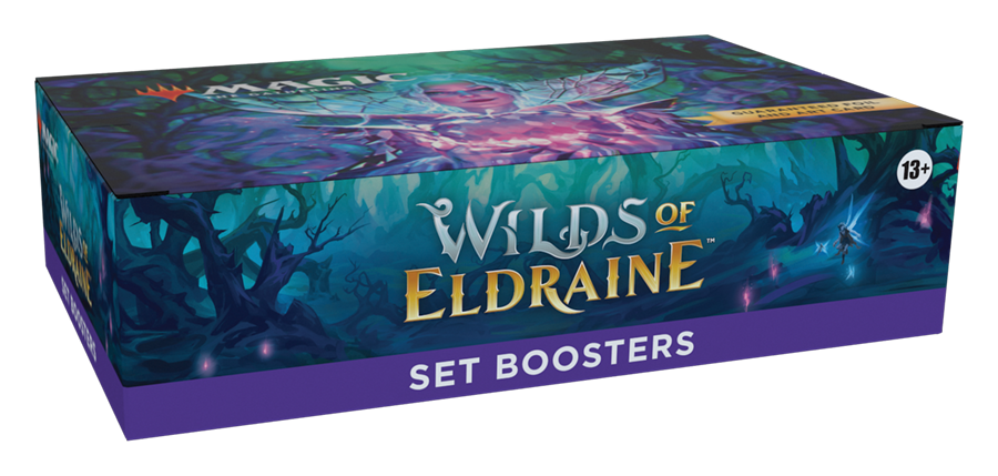 Magic: The Gathering Wilds of Eldraine Set Booster Box - 30 Packs (360 Magic Cards)