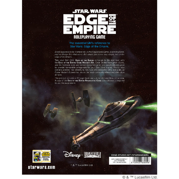 Star Wars - Edge of the Empire: Game Master's Kit